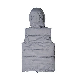 Жилет с капюшоном ROLLING MOTO KIDS (сер, 152 см)