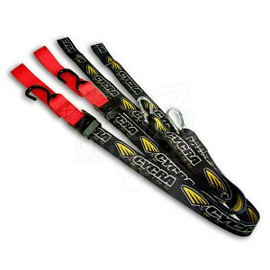 Стяжки для крепления мотоцикла (пара) CYCRA (красн)