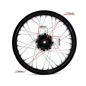 Комплект дисков Motard 17x2,5/17x3,5 тип CRF,K1 SM-PARTS