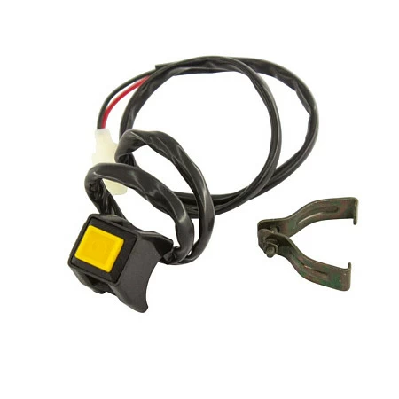 Кнопка старт/стоп квадратная DRIVEPARTS (желт)