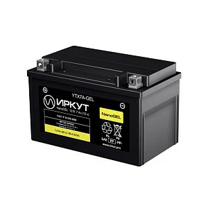 Мотоциклетный аккумулятор ИРКУТ YTX7A-GEL (2024)