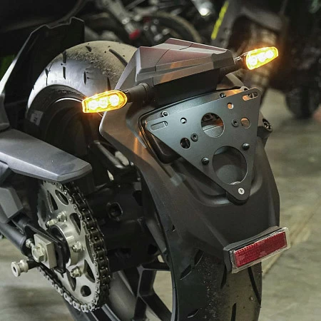 Мотоцикл QJ SRK 400 (серый/черный/зеленый)