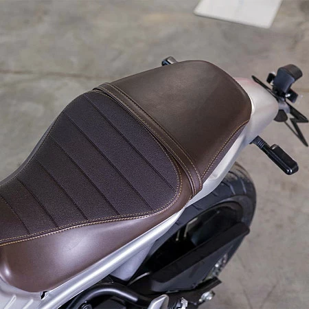 Мотоцикл QJ SRV 550 (синий/серебристый)