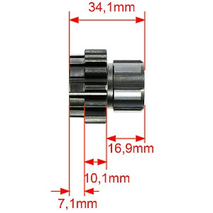 Шестерня сцепления YCF двиг. DAYTONA ANIMA150