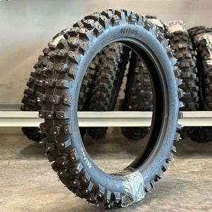 Шина шипованная Митас 110/100-18 64M TERRA FORCE-EX HT ICE (165 шипов) Б/У