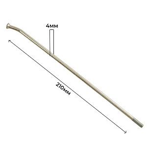 Спицы KAYO 19" внутренние, задний диск (алюминий) компл.16 шт.