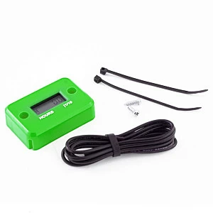 Счетчик моточасов (без тахометра) SM-PARTS  SMP-006 зеленый