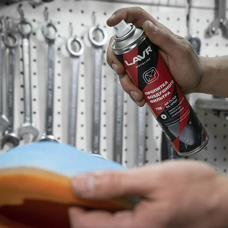 Пропитка для воздушных фильтров LAVR MOTO, 400 мл