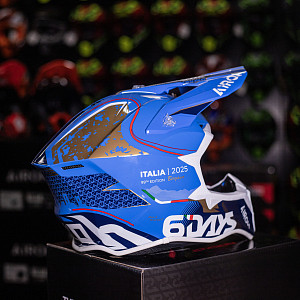 Внедорожный шлем Airoh Wraaap 6Days Italy 2025