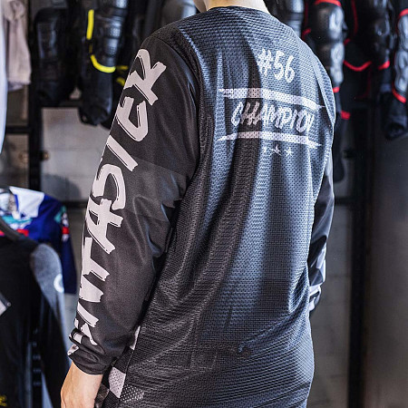 Джерси EF56 Base (черн/сер, M)